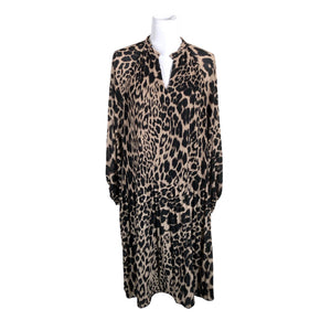 Naisten InWear - Sifonkimekko, koko 40 - Ruskea (1)