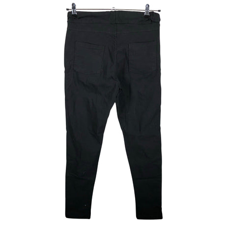 Naisten Perfect Jeans - Kangashousut, koko 38 - Musta (2)