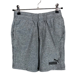 Unisex Puma - Collegeshortsit, koko 134 - 140 - Harmaa (1)