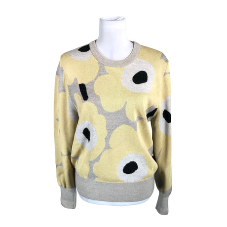 Naisten Marimekko - Neulepaita, koko 40 - Keltainen ()