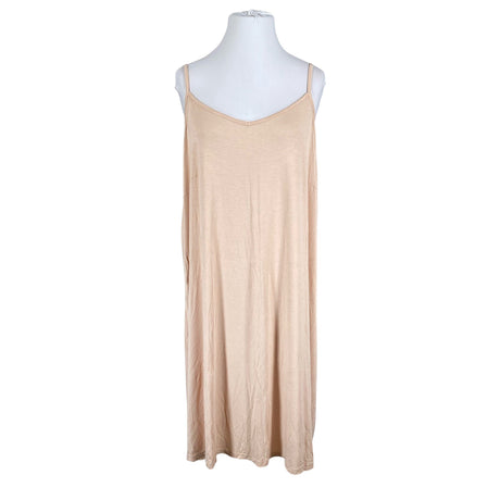 Naisten Zizzi - Trikoomekko, koko 58 - Beige ()