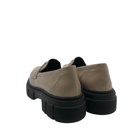 Naisten Rieker - Loaferit, koko 38 - Beige (2)