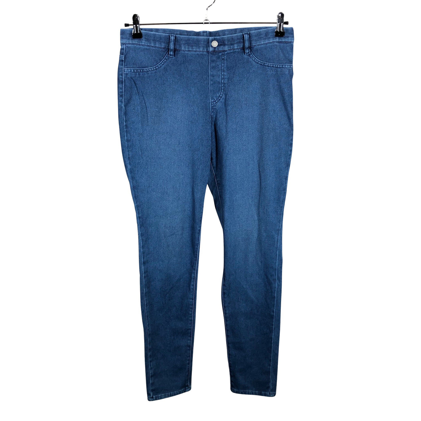 Naisten Uniqlo - Farkkuleggingsit, koko 42 - Musta (1)