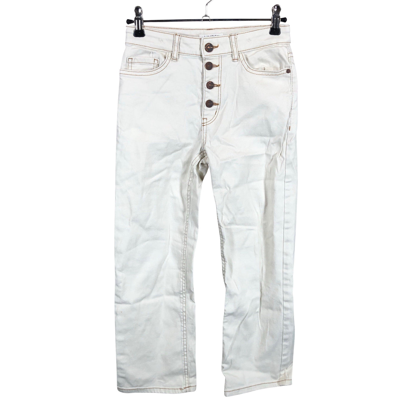 Unisex Lindex - Farkut, koko 134 - 140 - Beige (1)