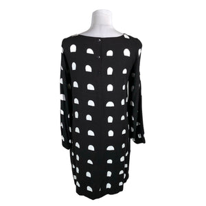 Naisten Marimekko - Sifonkimekko, koko 36 - Musta (2)