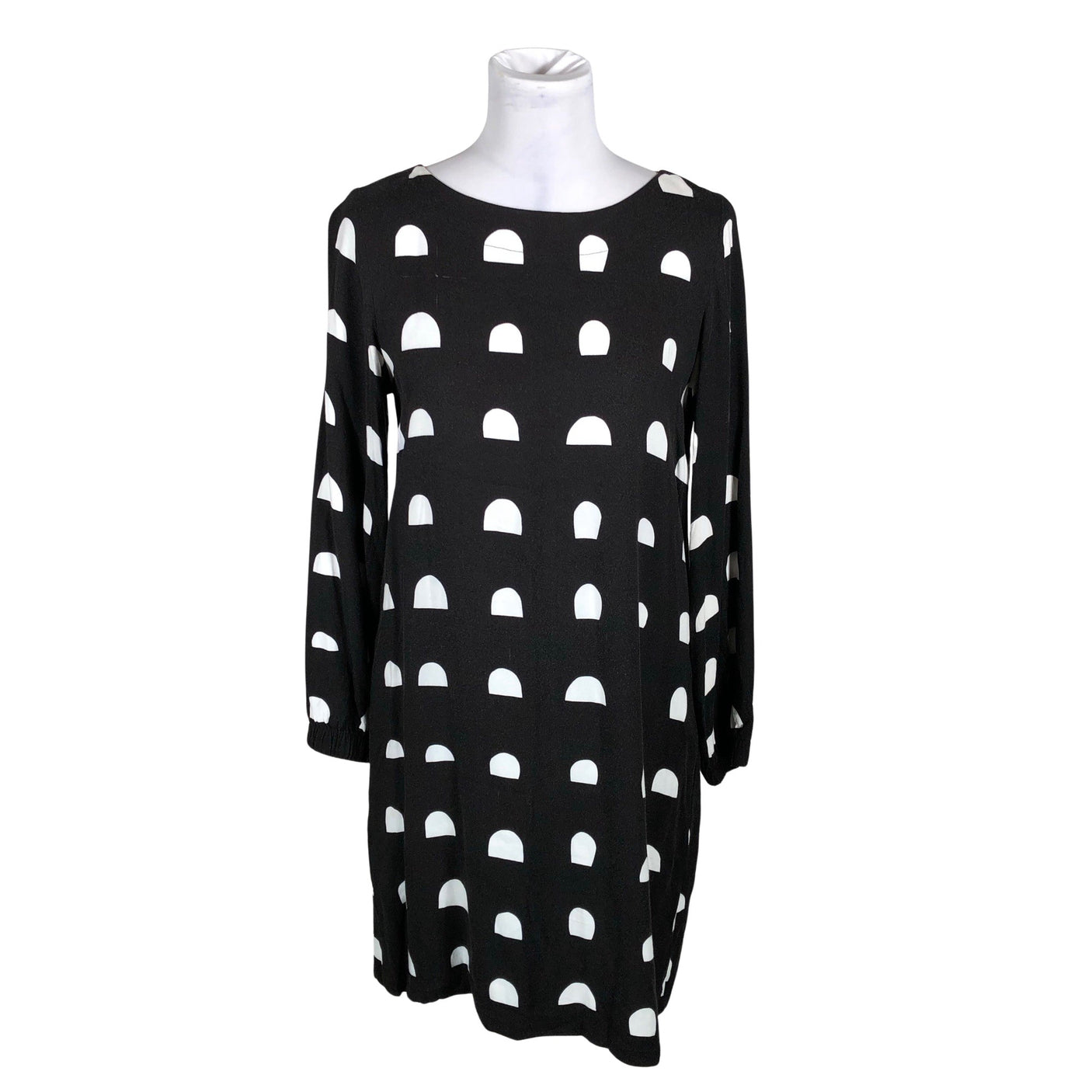 Naisten Marimekko - Sifonkimekko, koko 36 - Musta (1)