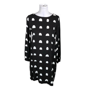 Naisten Marimekko - Sifonkimekko, koko 36 - Musta (1)