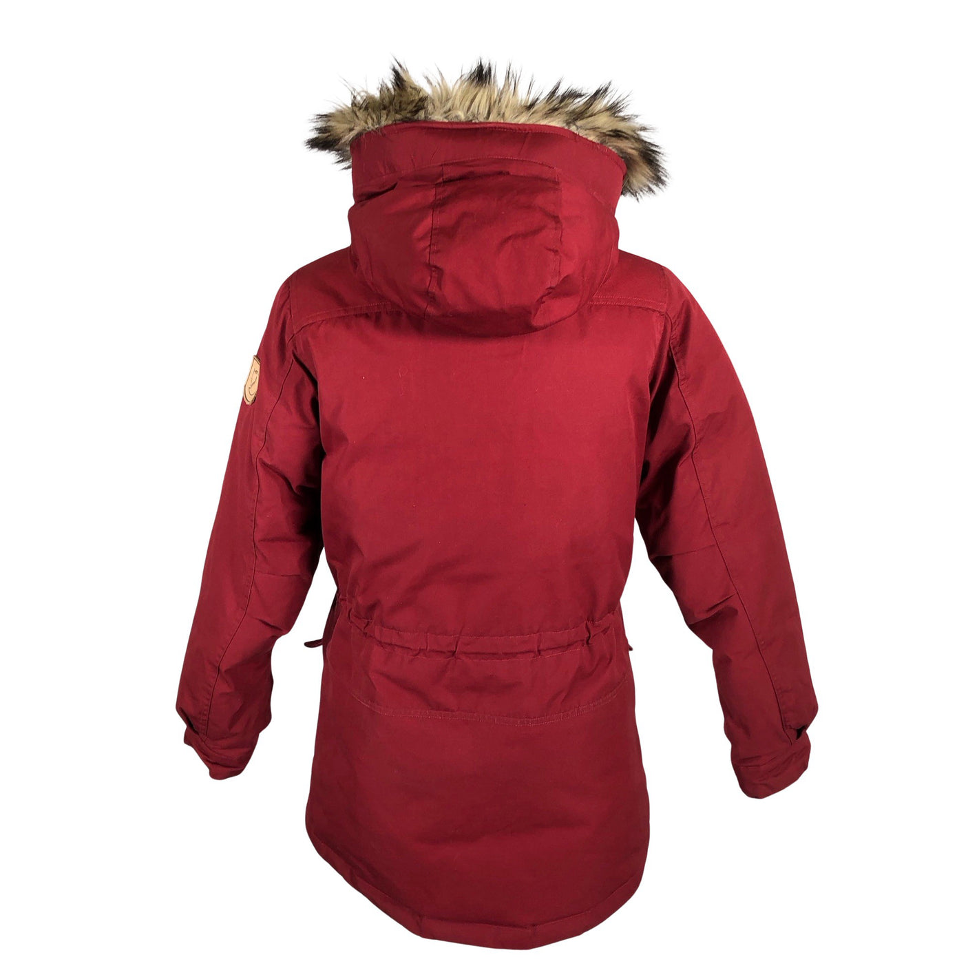 Naisten Fjällräven - Untuvatakki, koko 38 - Viininpunainen (2)