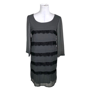 Naisten Soaked - Sifonkimekko, koko 36 - Harmaa (1)