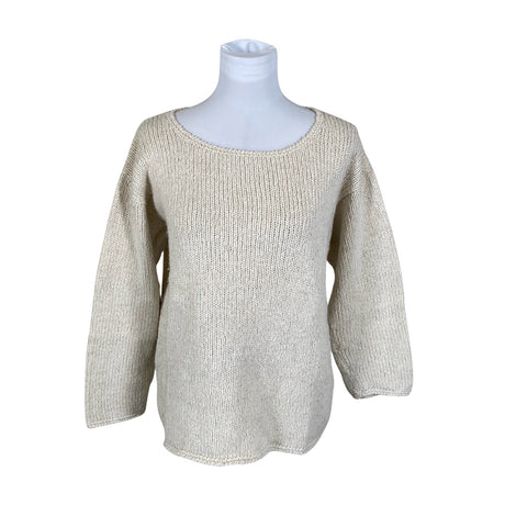 Naisten Handmade - Neulepaita, koko 40 - Luonnonvalkoinen ()