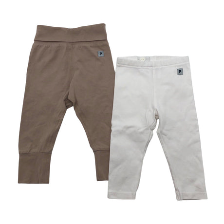 Unisex Polarn O. Pyret - Trikoohousut, koko 62 - 68 - Beige ()