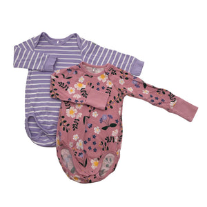 Tyttöjen Polarn O. Pyret - Body, koko 74 - 80 - Violetti (1)