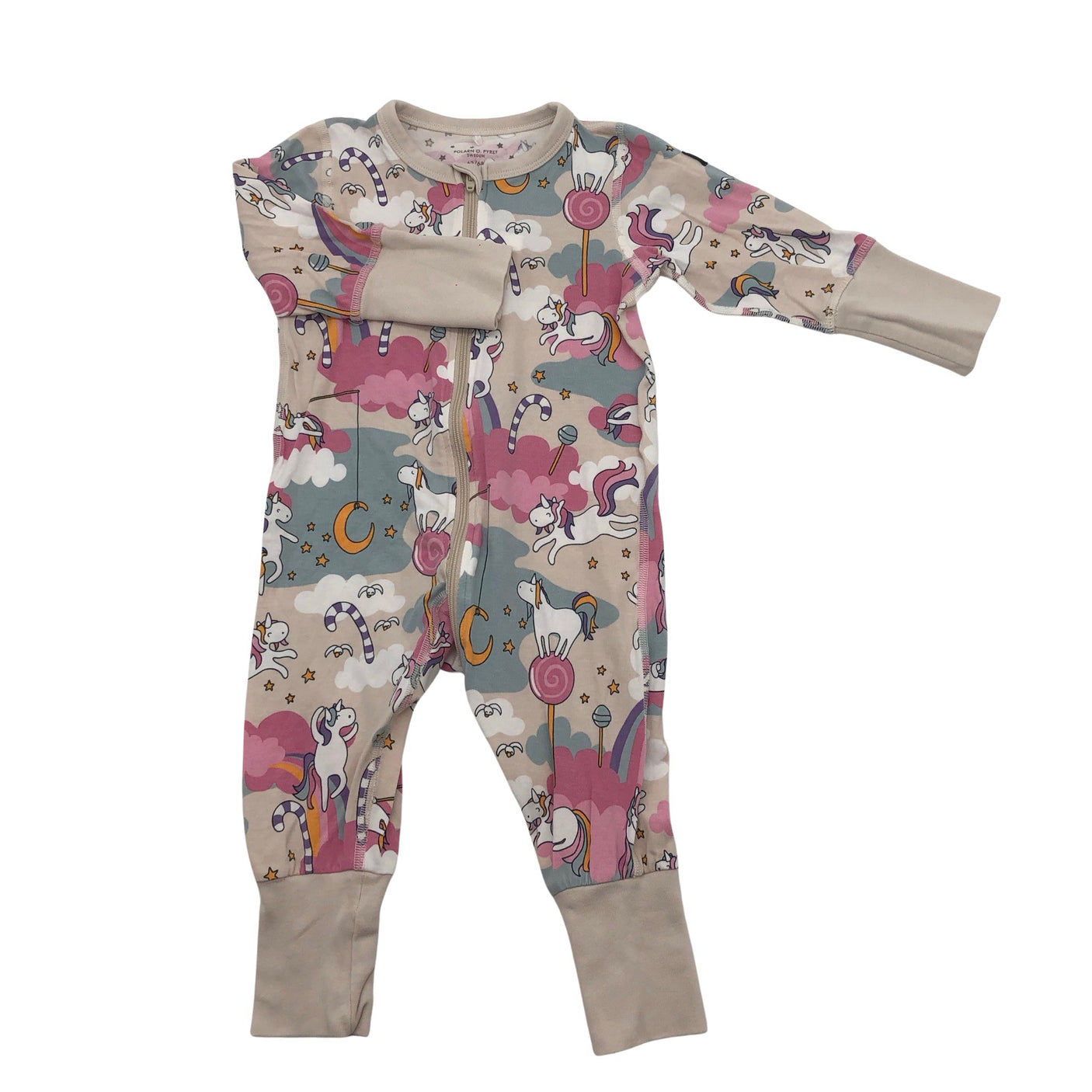Unisex Polarn O. Pyret - Yöasu, koko 62 - 68 - Beige (1)