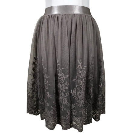 Naisten Esprit - Tyllihame, koko 34 - Harmaa ()