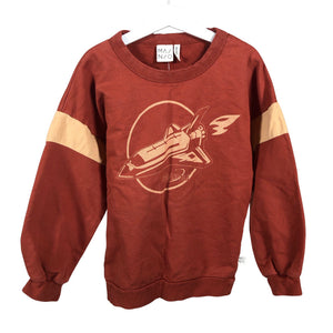 Unisex Mainio - Collegepaita, koko 122 - 128 - Oranssi (1)