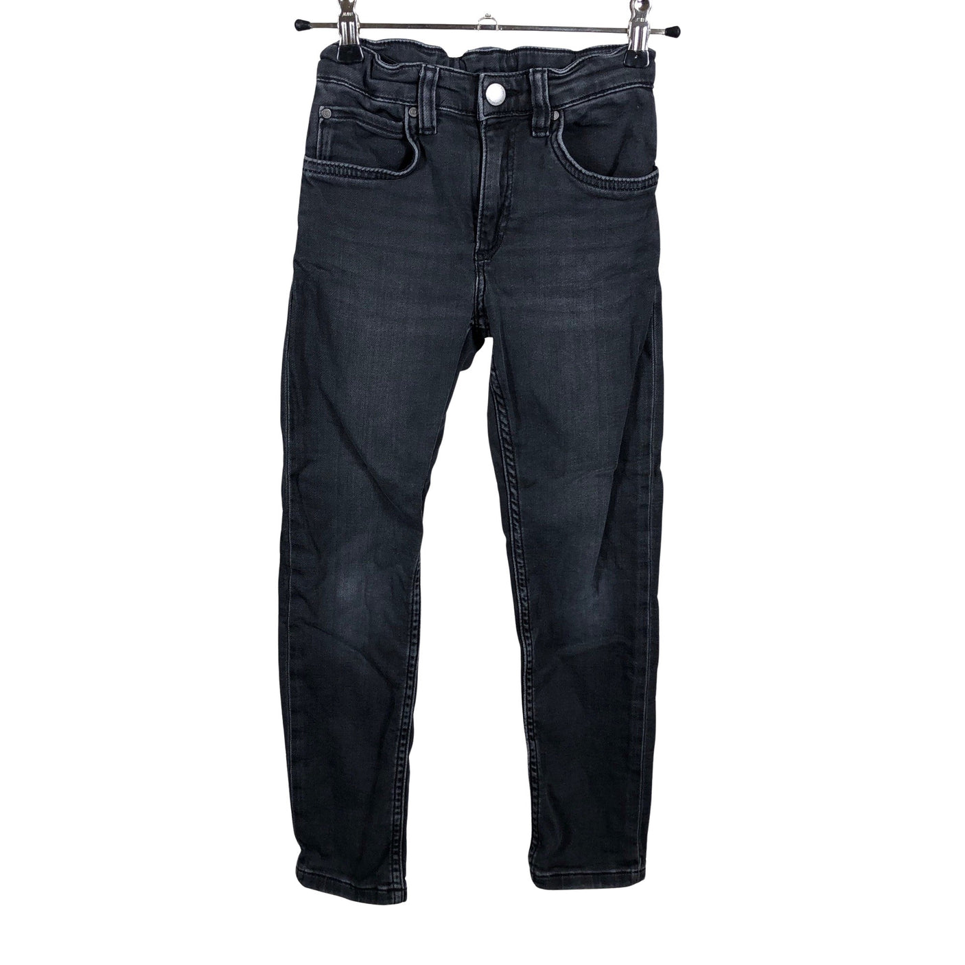 Unisex POMPdeLUX - Farkut, koko 128 - 134 - Harmaa (1)