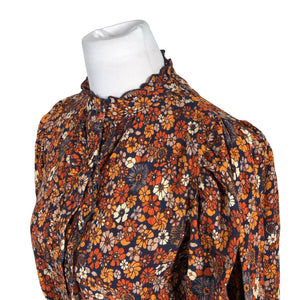 Naisten Antik Batik - Sifonkimekko, koko 34 - Sininen (3)