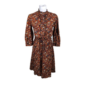 Naisten Antik Batik - Sifonkimekko, koko 34 - Sininen (1)