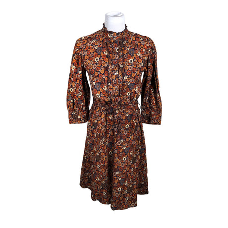 Naisten Antik Batik - Sifonkimekko, koko 34 - Sininen ()