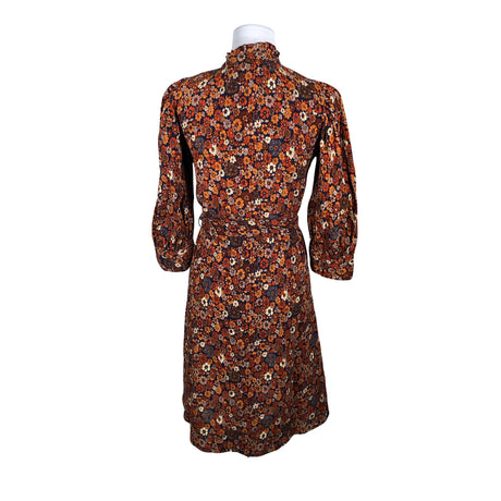 Naisten Antik Batik - Sifonkimekko, koko 34 - Sininen (2)
