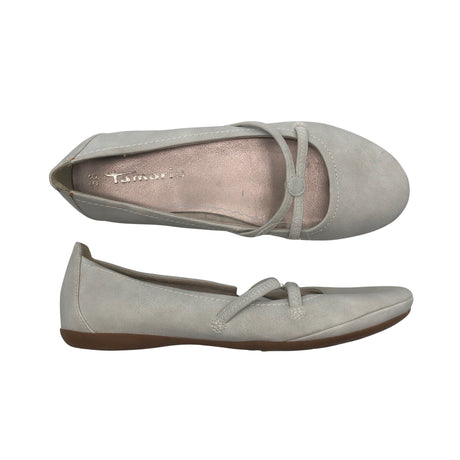 Naisten Tamaris - Ballerinat, koko 38 - Harmaa ()