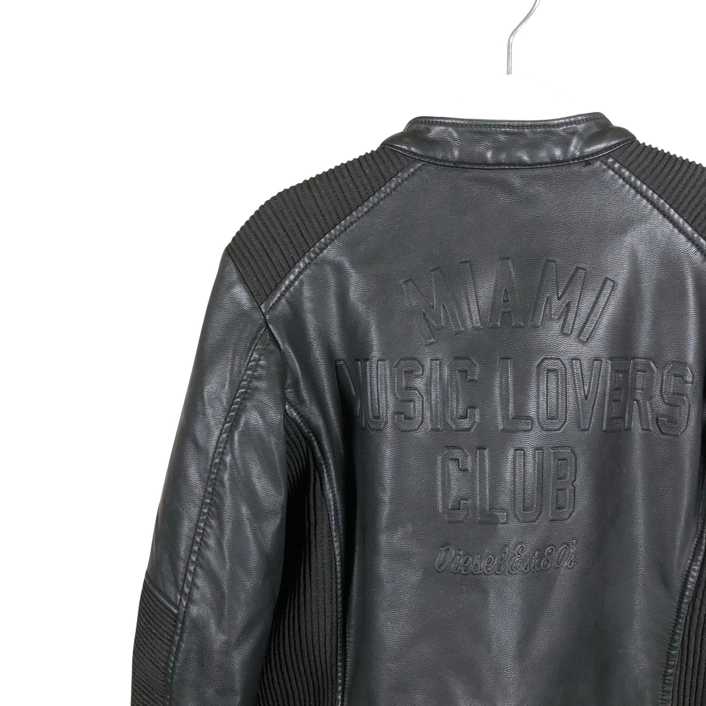 Unisex Diesel - Nahkatakki, koko 122 - 128 - Musta (3)