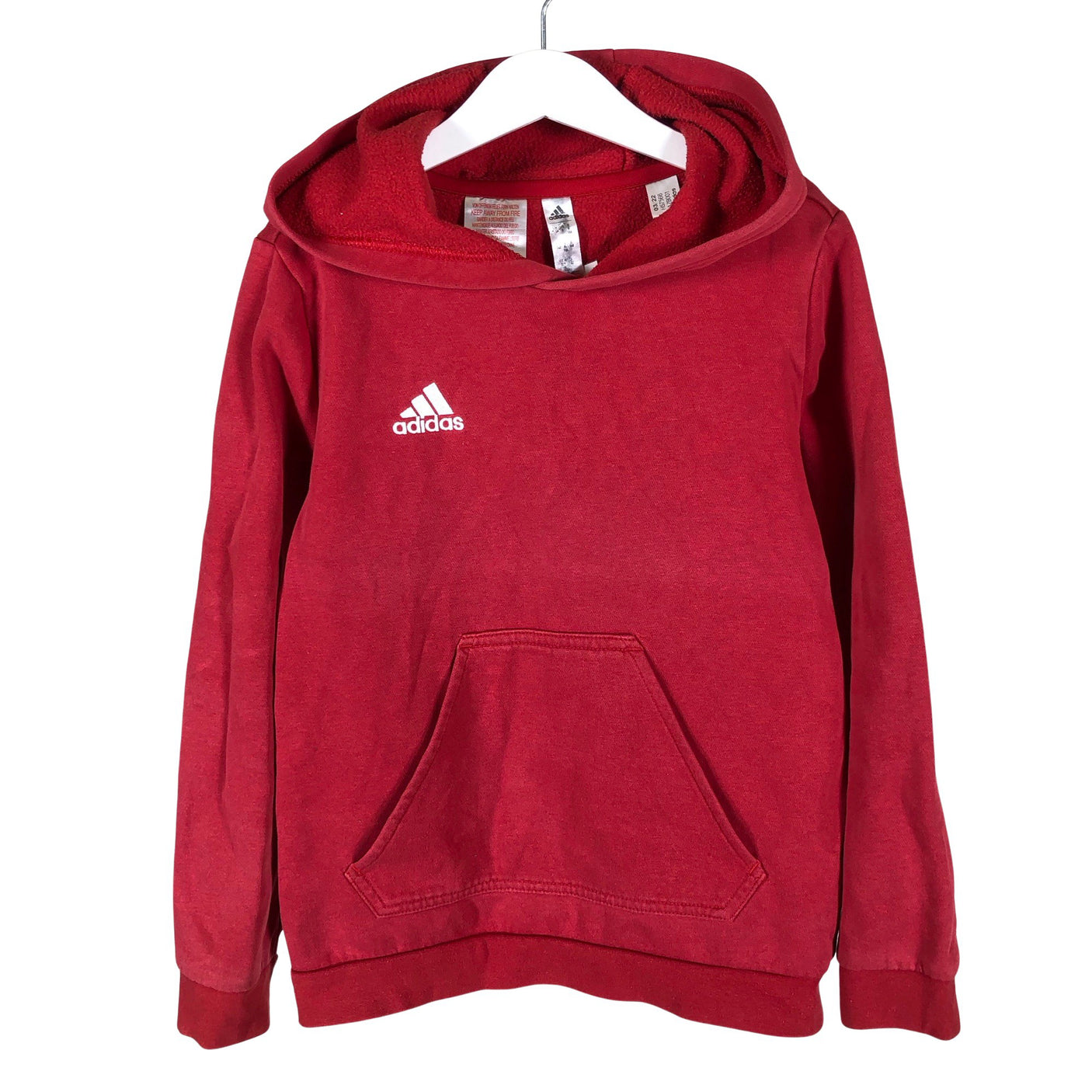 Unisex Adidas - Huppari, koko 134 - 140 - Punainen (1)