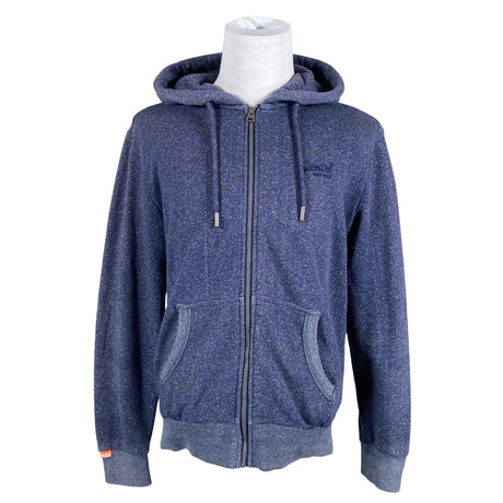 Miesten Superdry - Huppari, koko L - Sininen ()