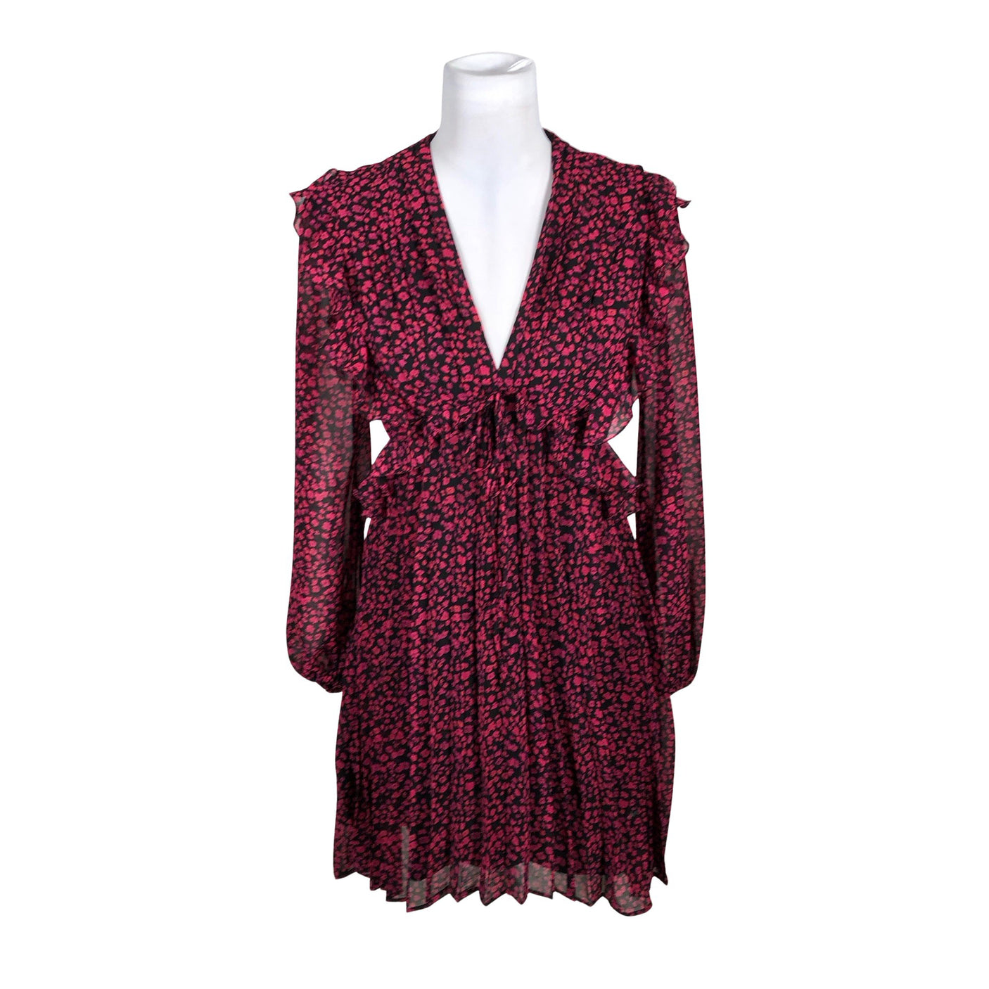 Naisten The Kooples - Sifonkimekko, koko 36 - Pinkki (1)