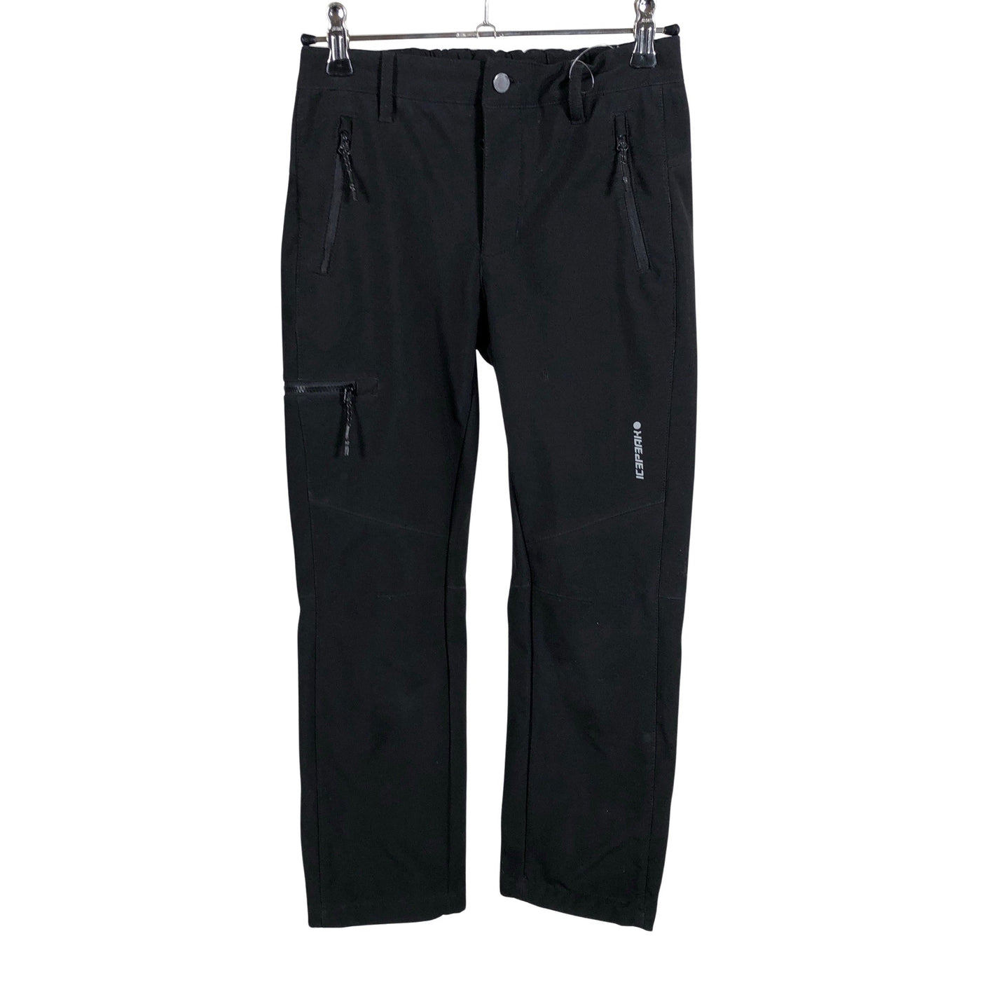 Unisex Icepeak - Softshell-housut, koko 122 - 128 - Musta (1)