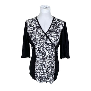 Naisten Voglia - Trikoopaita, koko 40 - Musta (1)