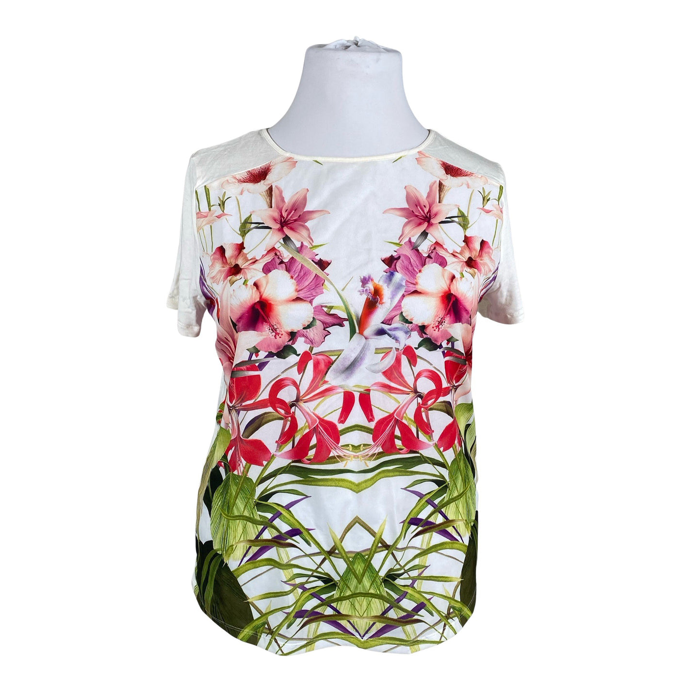 Naisten Ted Baker - T-paita, koko 42 - Luonnonvalkoinen (1)