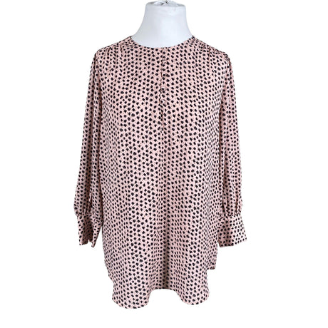 Naisten Marks&Spencer - Sifonkimekko, koko 46 - Vaaleanpunainen ()
