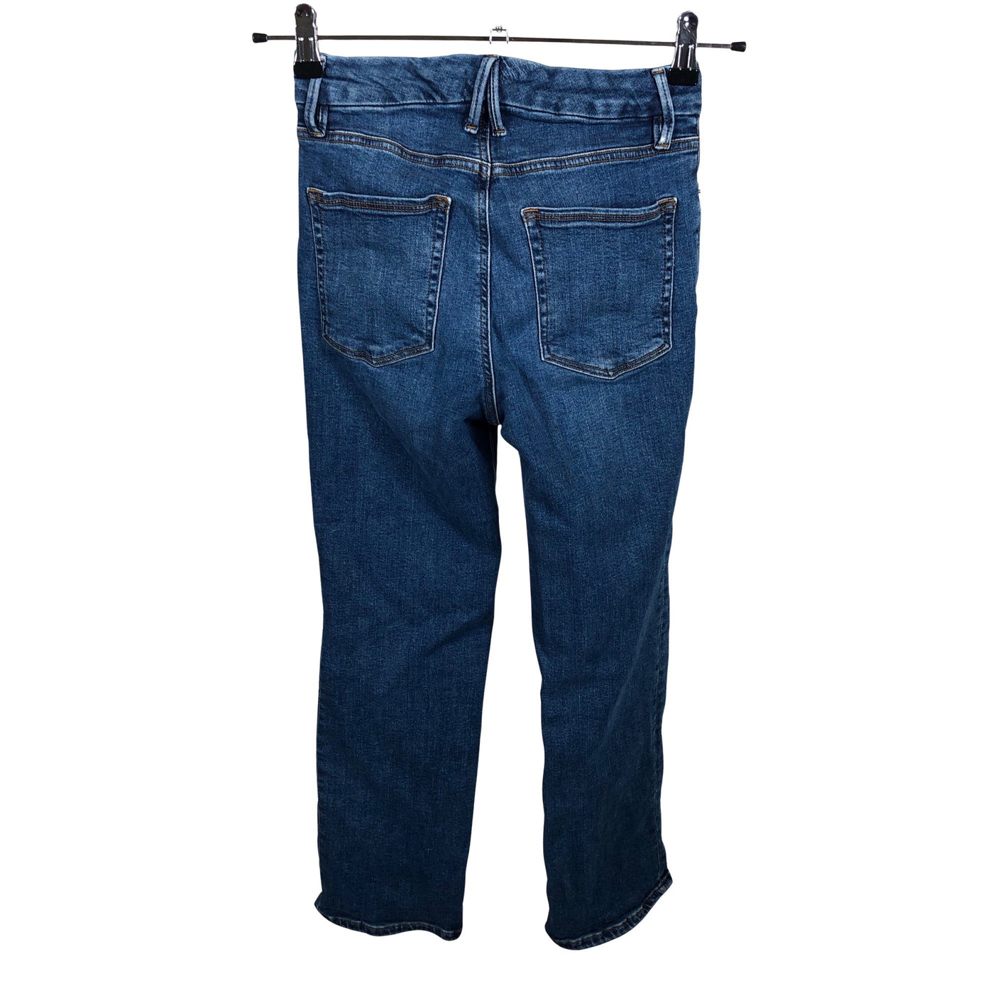 Naisten Good American - Farkut, koko W27 - Sininen (2)