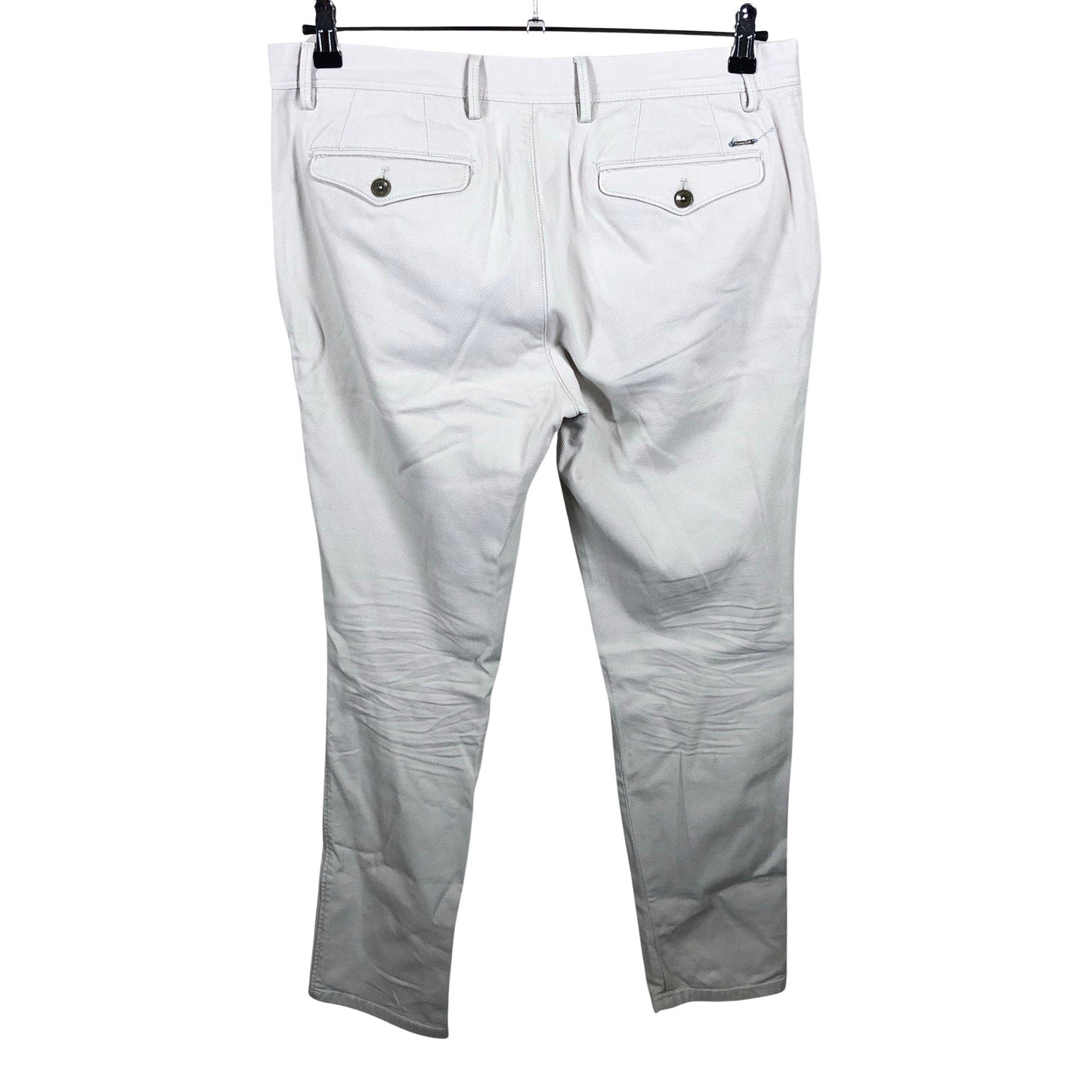 Naisten Massimo Dutti - Kangashousut, koko 44 - Beige (2)