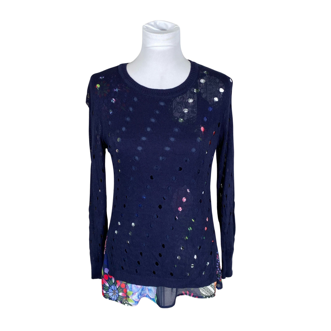 Naisten Desigual - Neulepaita, koko 40 - Sininen (1)