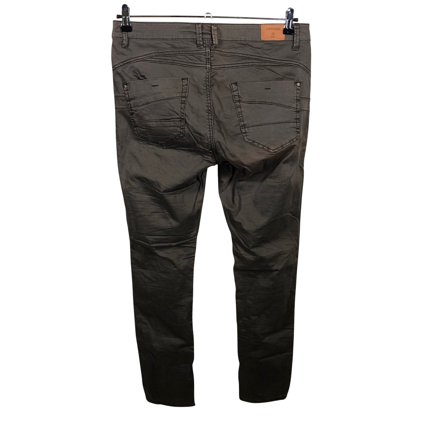 Naisten Cream - Farkut, koko W33 - Ruskea (2)