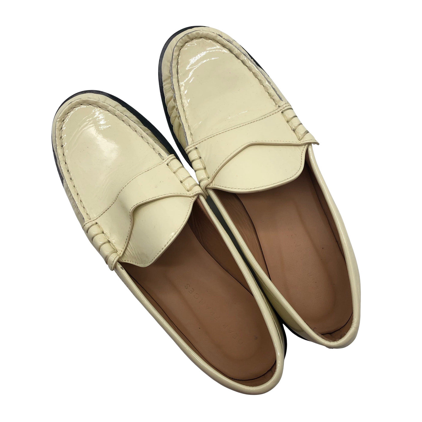 Naisten Dear Farnces - Loaferit, koko 38 - Luonnonvalkoinen (3)