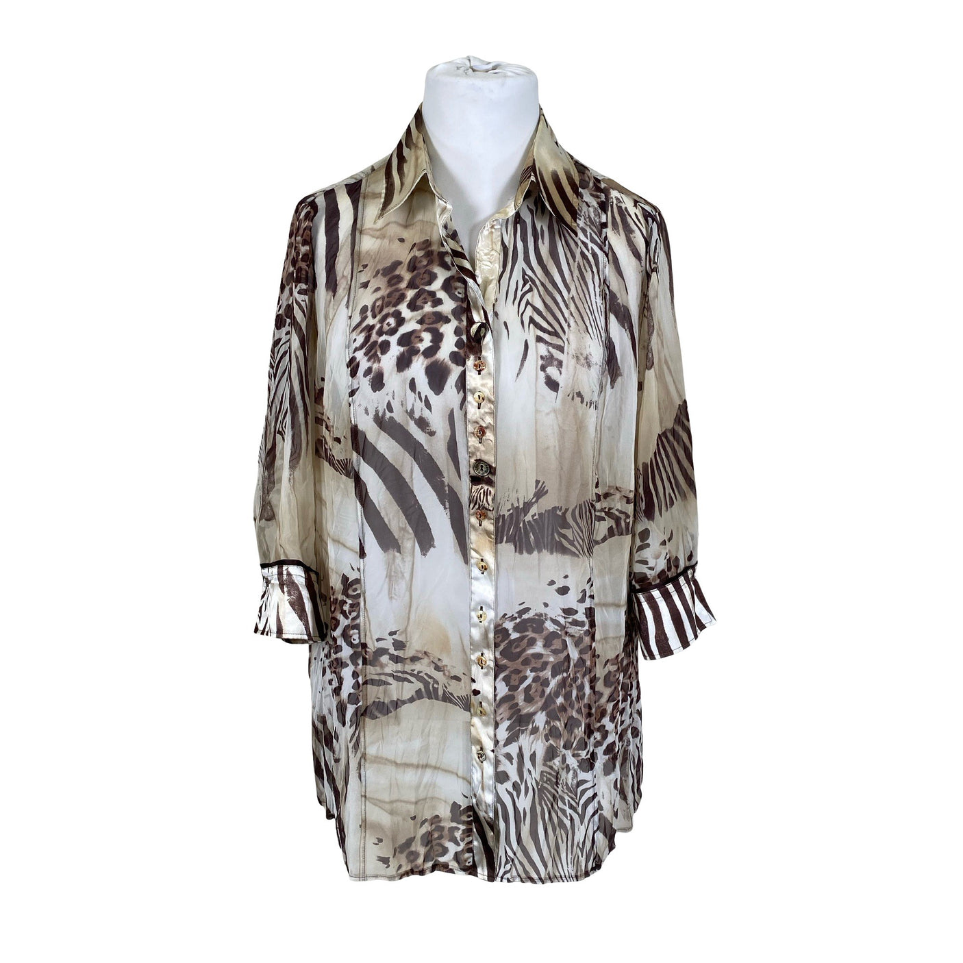 Naisten Mona Lisa - Pusero, koko 46 - Beige (1)