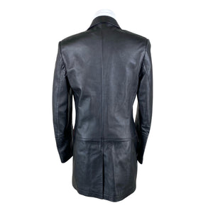 Miesten Versace Jeans Couture - Nahkatakki, koko S - Musta (2)