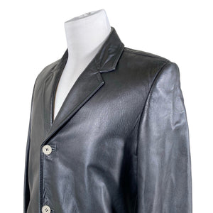 Miesten Versace Jeans Couture - Nahkatakki, koko S - Musta (3)