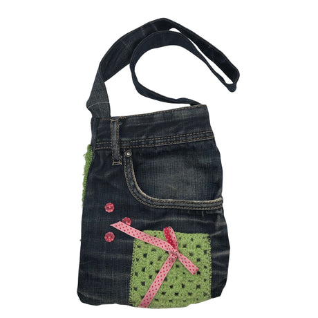 Naisten Handmade - Käsilaukku, koko Mini - Sininen ()