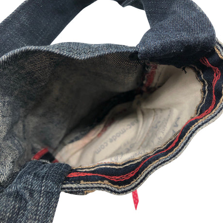 Naisten Handmade - Käsilaukku, koko Mini - Sininen (2)