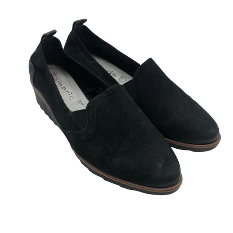 Naisten Tamaris - Loaferit, koko 39 - Musta (2)