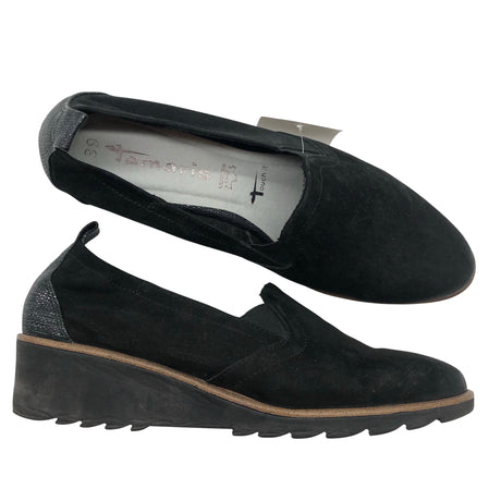 Naisten Tamaris - Loaferit, koko 39 - Musta ()