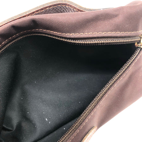 Naisten Longchamp - Toilettilaukku, koko Mini - Ruskea (2)