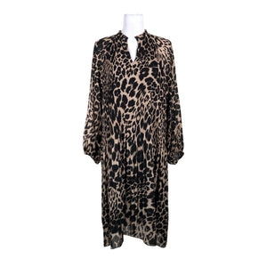 Naisten InWear - Sifonkimekko, koko 38 - Ruskea (1)