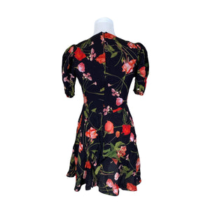 Naisten Ted Baker - Sifonkimekko, koko 36 - Musta (2)