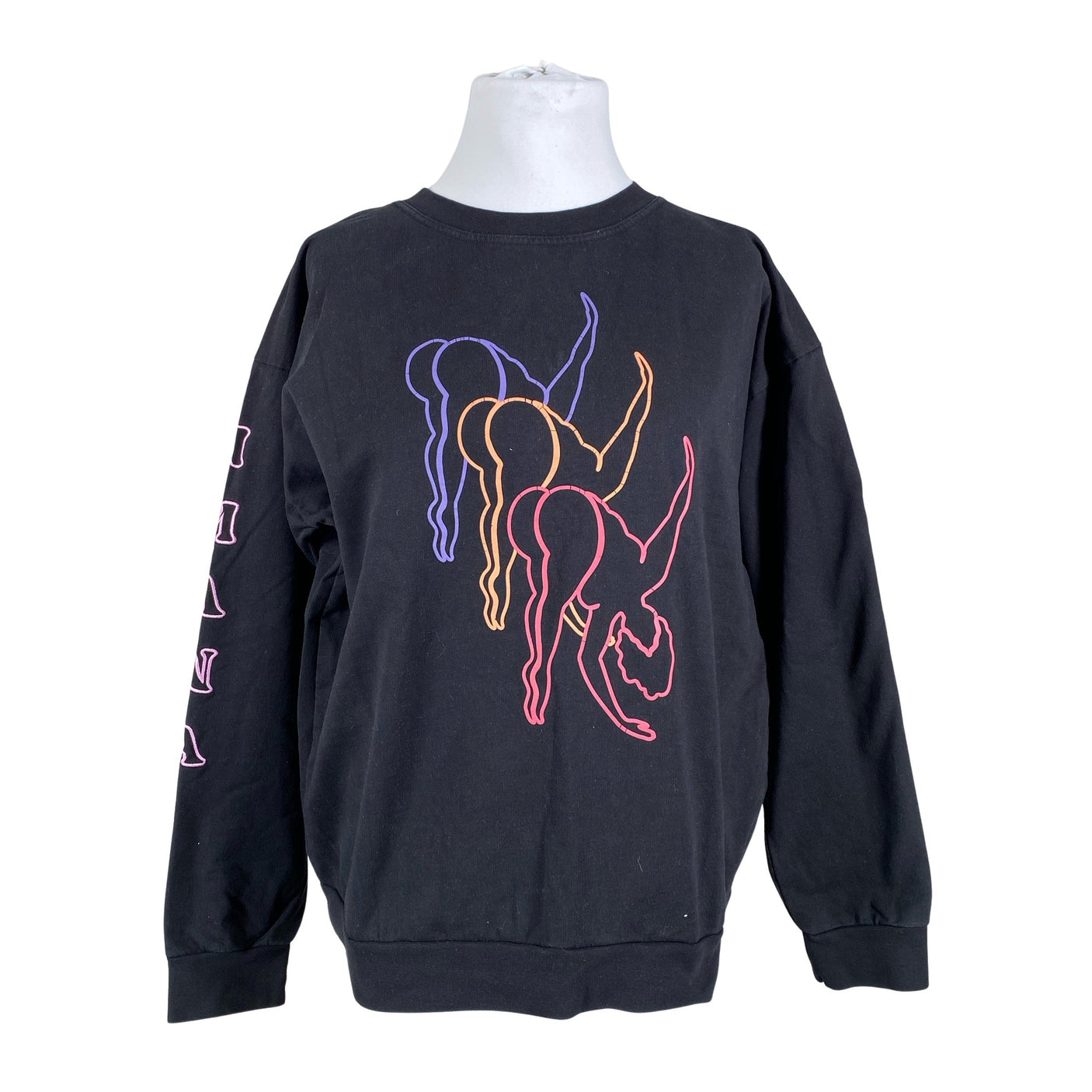 Naisten Uhana Design - Collegepaita, koko 42 - Musta (1)