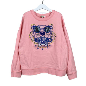 Tyttöjen Kenzo - Collegepaita, koko 146 - 152 - Vaaleanpunainen (1)